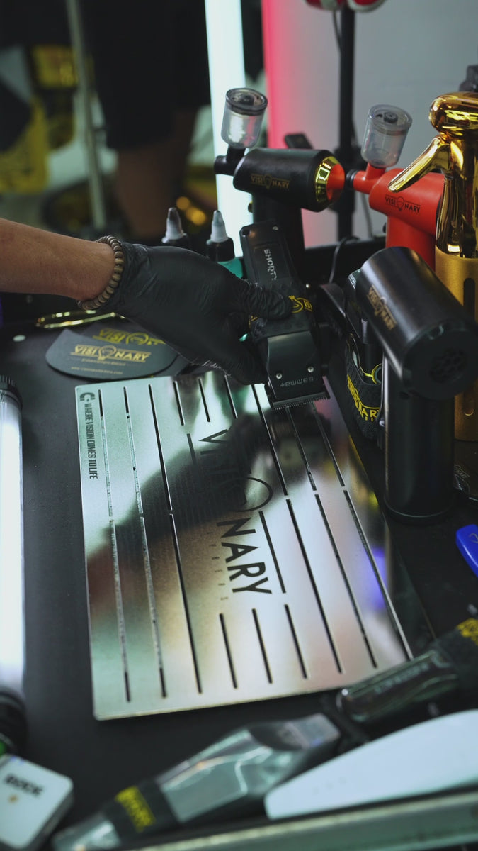 Magnetic Clipper Station Pad | Barber Station Organizer