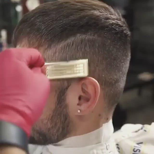 Gold Barber Brush Kit Visionary Barbers