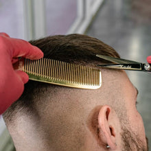 Load image into Gallery viewer, Gold Aluminum Fade & Clipper Over Comb