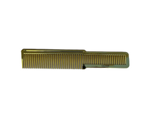 Load image into Gallery viewer, Gold HairStyling Traditional Comb
