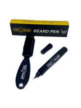Load image into Gallery viewer, Visionary Beard Pencil Filler & Brush - Black/Dark Brown/Light Brown