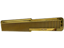 Load image into Gallery viewer, Gold HairStyling Traditional Comb
