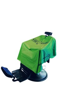 Vivid Green Pro Visionary Barbers Cape /Capa de Barberos