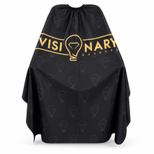 Load image into Gallery viewer, Black &amp; Gold Visionary Cape
