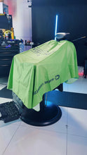 Load image into Gallery viewer, Vivid Green Pro Visionary Barbers Cape /Capa de Barberos
