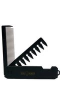 Load image into Gallery viewer, 2-1 Texture &amp; Fading Fine Tooth Comb &amp; Wide Tooth Styling Pocket Comb
