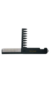 2-1 Texture & Fading Fine Tooth Comb & Wide Tooth Styling Pocket Comb