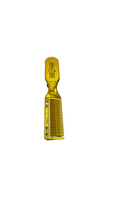 Visionary Barbers Gold Fading Brush & Comb