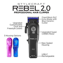 Load image into Gallery viewer, StyleCraft Pro Rebel 2.0 Clipper
