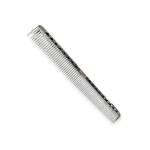 Aluminum Silver Barber Comb