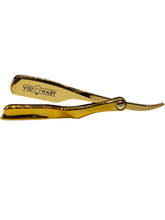 Load image into Gallery viewer, All Gold Clutch Razor Holder
