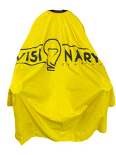 Load image into Gallery viewer, Vivid Yellow Professional Barber Stylist Cape
