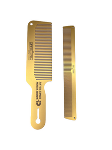 Taper Gold Flexible Metal  Comb