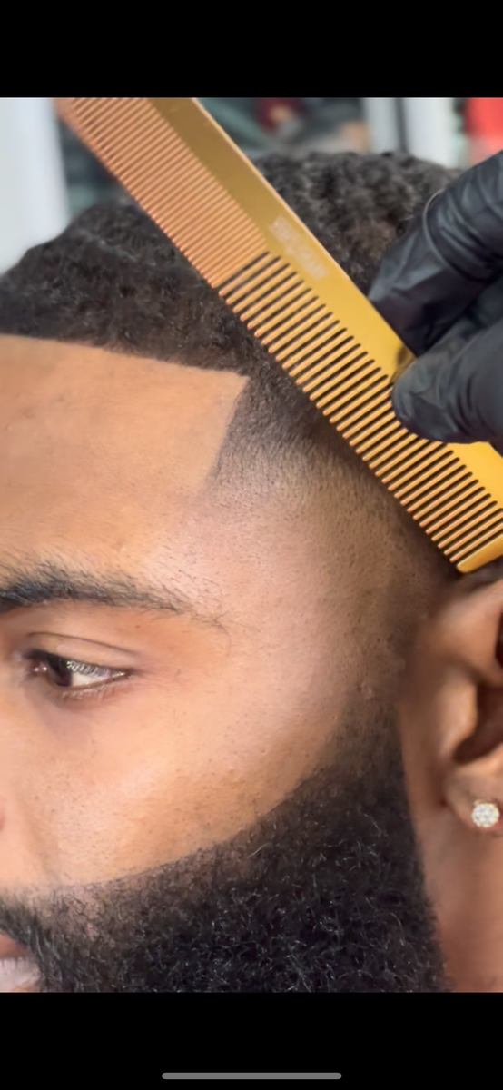 Taper Gold Flexible Metal Comb – Visionary Barbers